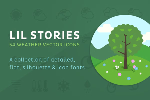 Lil Stories - Weather Icons