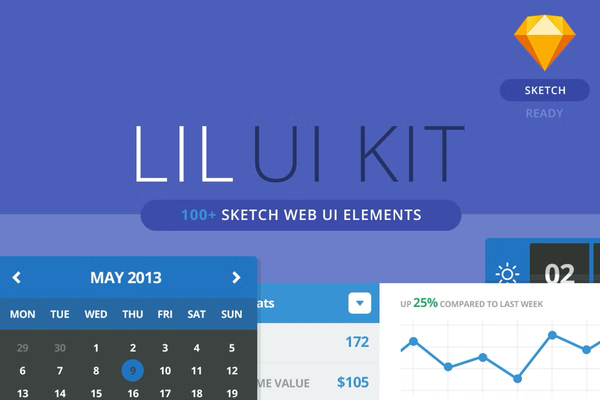 Lil UI Kit for Sketch